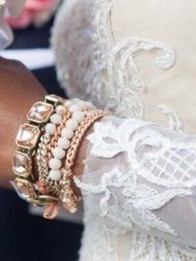 Chloe & Isabel Rare Square Crystal Bracelet Toggle closure